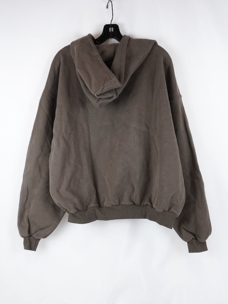 Scuffers Flock Brown Pullover Hoodie With Pink Logo - Size Large - Nwt — image 2 of 8